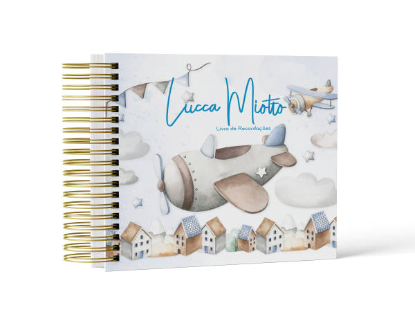 Livro de Recordações Avião