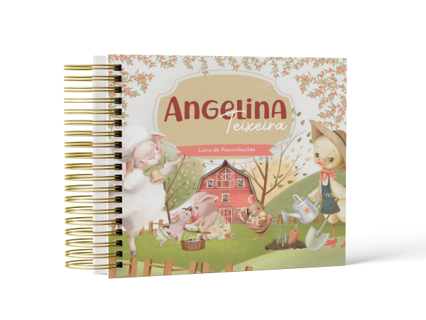 Livro de Recordações Fazendinha