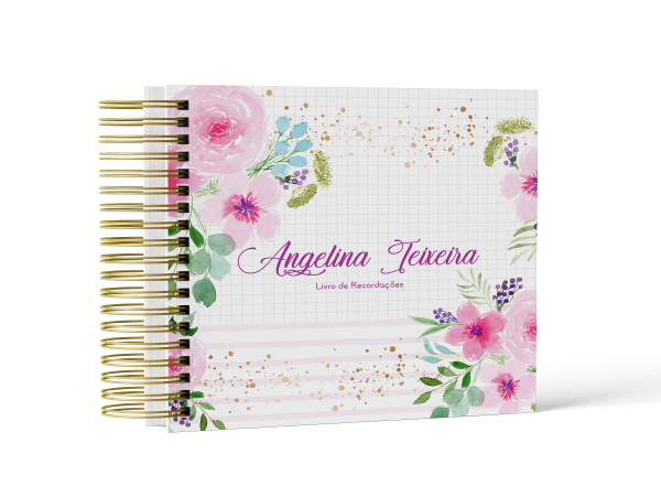 Livro de Recordações Floral