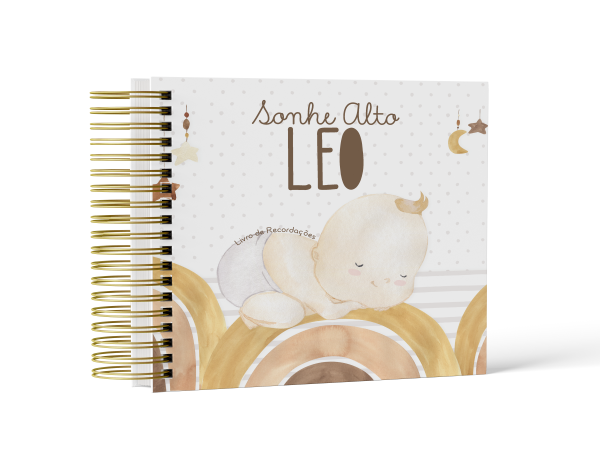 Livro de Recordações Sonhe Alto Menino