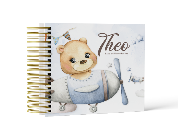 Livro de Recordações Urso Aviador